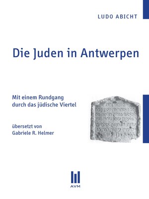 cover image of Die Juden in Antwerpen